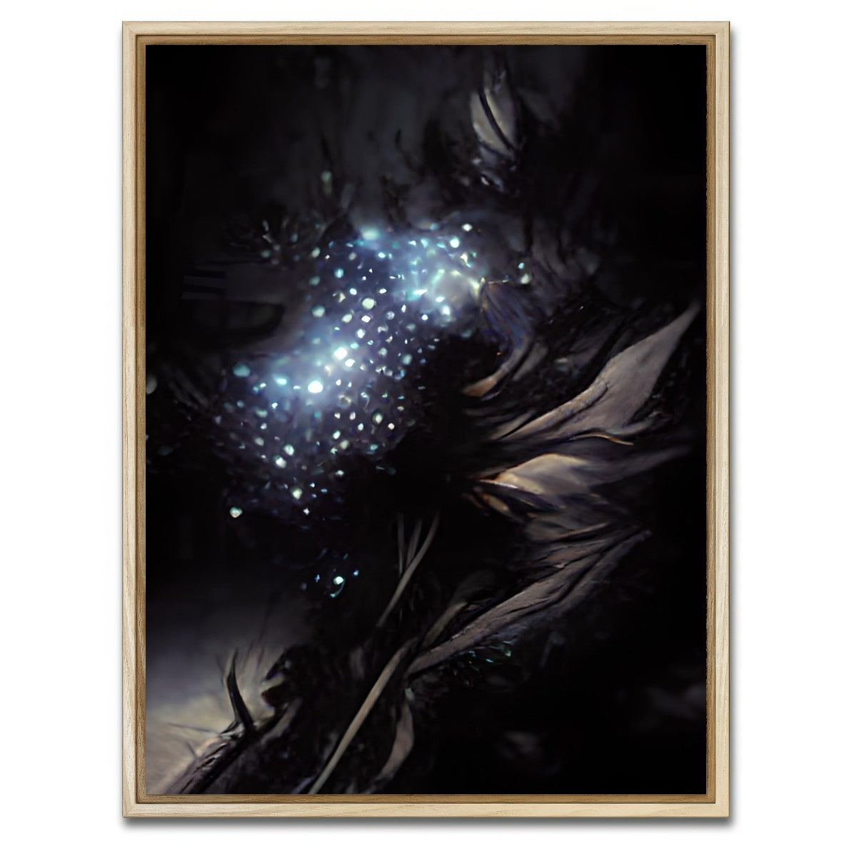 AUTO-MOCKUP WHITE | Light Shines | 1 Piece | Natural Framed Canvas | group=3x4