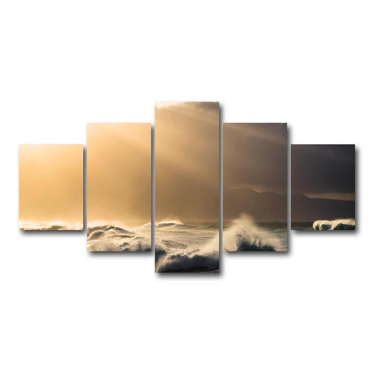 AUTO-MOCKUP WHITE | Light in Darkness | 5 Piece | Gallery Wrap Canvas | group=5_short