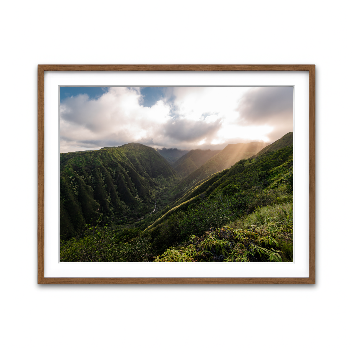 Framed Print 4x3 Walnut