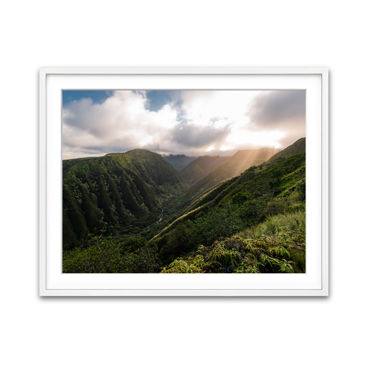 Framed Print 4x3 White