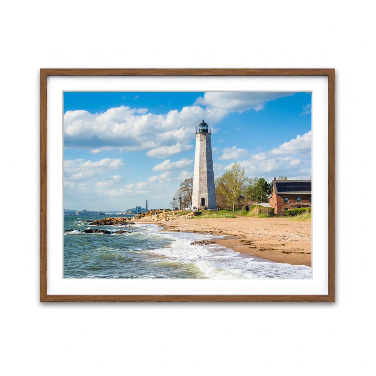 Framed Print 4x3 Walnut