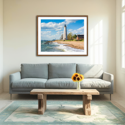 AUTO-MOCKUP ROOM | Lighthouse Point Park Wall Art