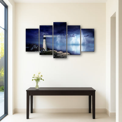 AUTO-MOCKUP ROOM | Lighthouse Storm