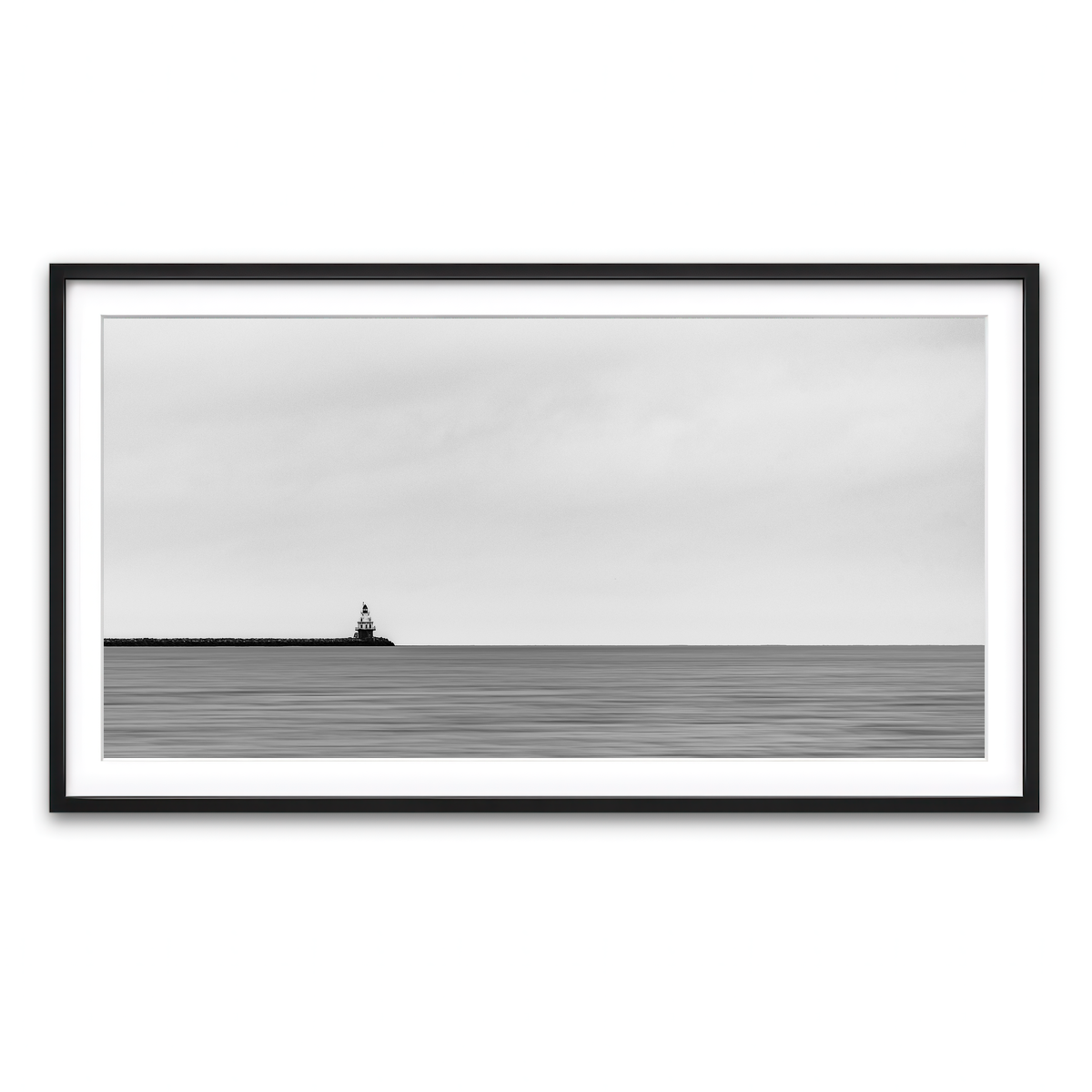 Framed Print 2x1 Black