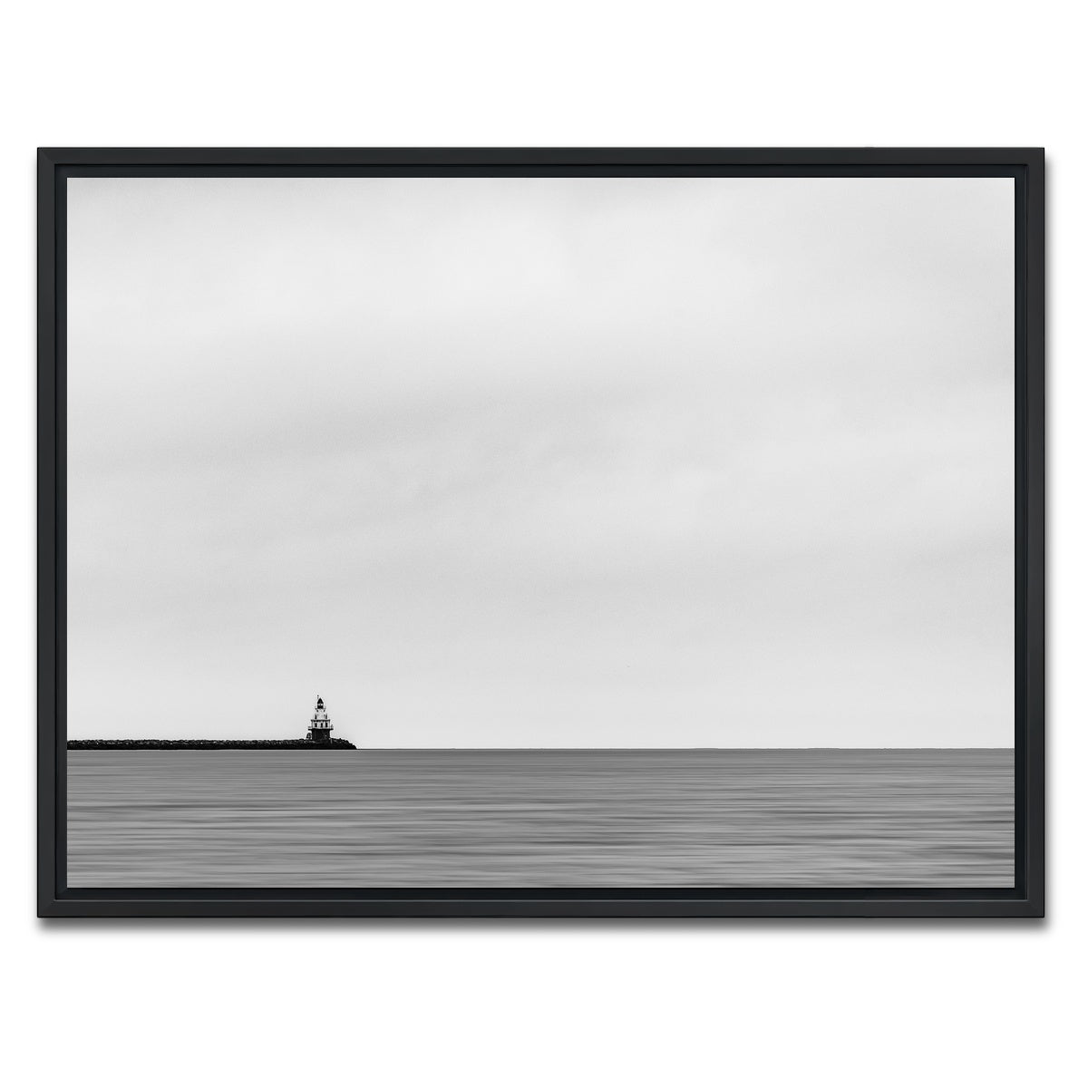 AUTO-MOCKUP WHITE | Lighthouse | 1 Piece | Black Framed Canvas | group=4x3