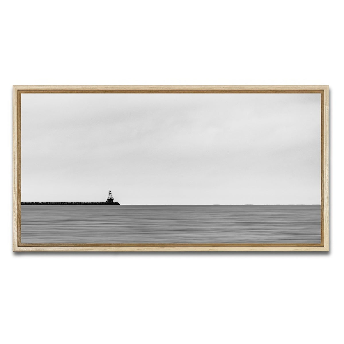 AUTO-MOCKUP WHITE | Lighthouse | 1 Piece | Natural Framed Canvas | group=2x1