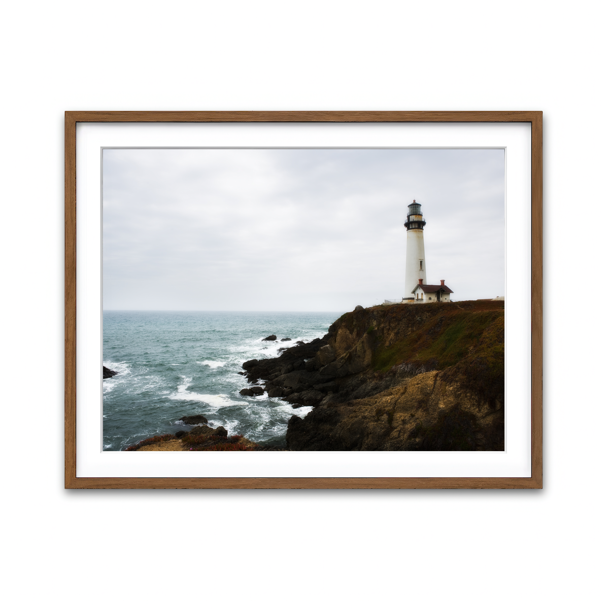 Framed Print 4x3 Walnut