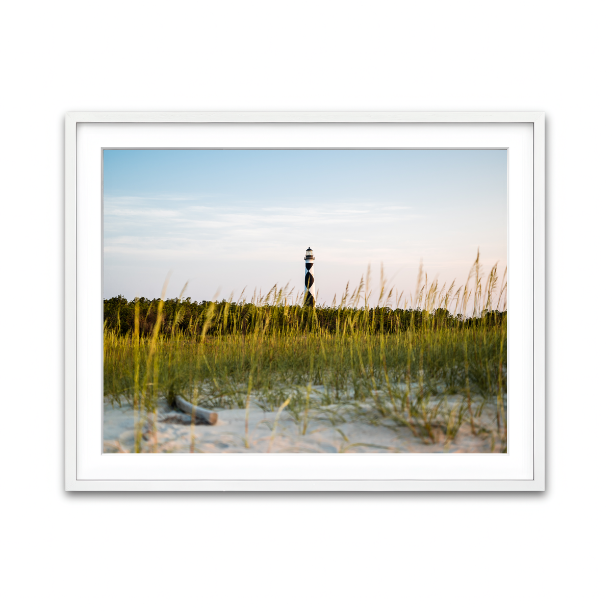 Framed Print 4x3 White