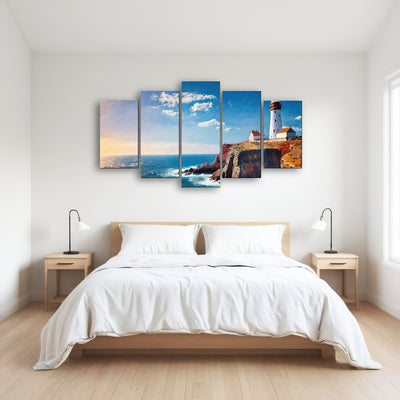 AUTO-MOCKUP ROOM | Lighthouse on the Cliffs