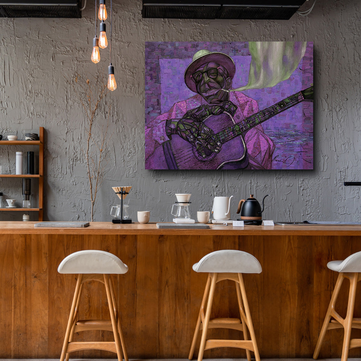 Lightnin` Hopkins Wall Art