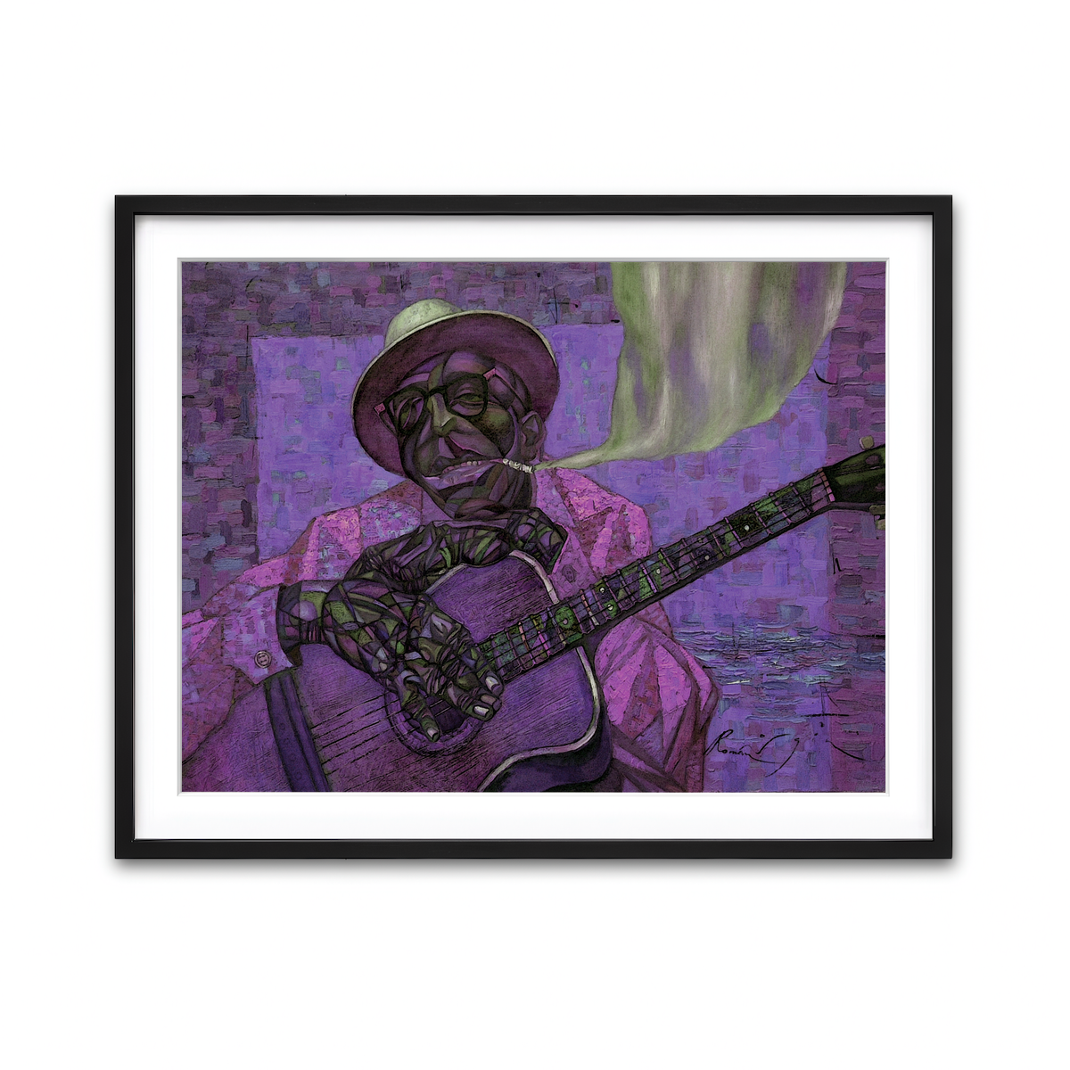 Framed Print 4x3 Black