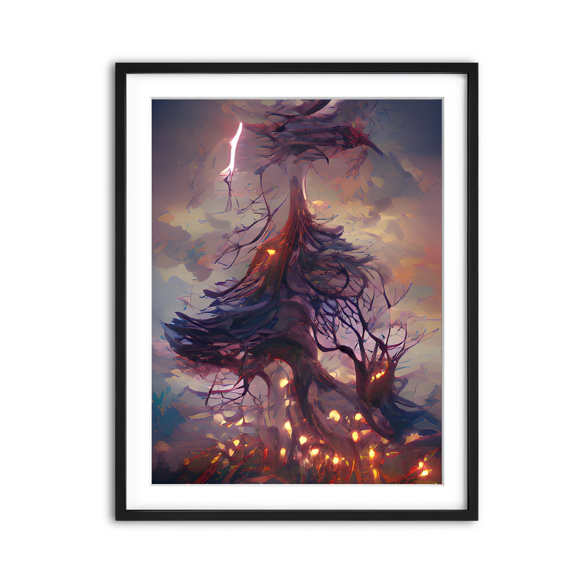 Framed Print 3x4 Black