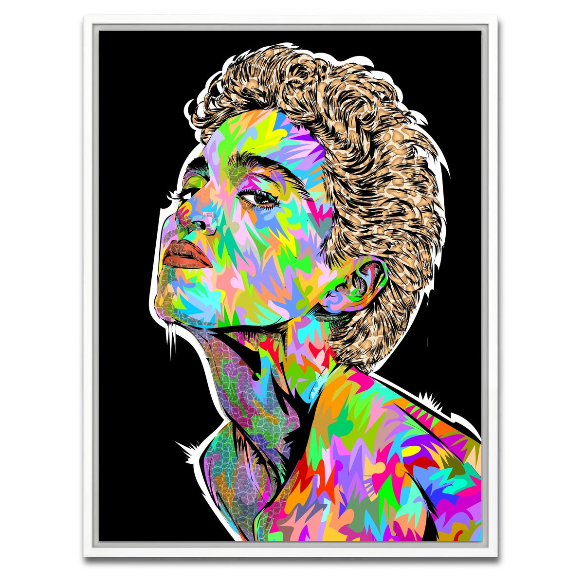 AUTO-MOCKUP WHITE | Like A Virgin | 1 Piece | White Framed Canvas | group=3x4