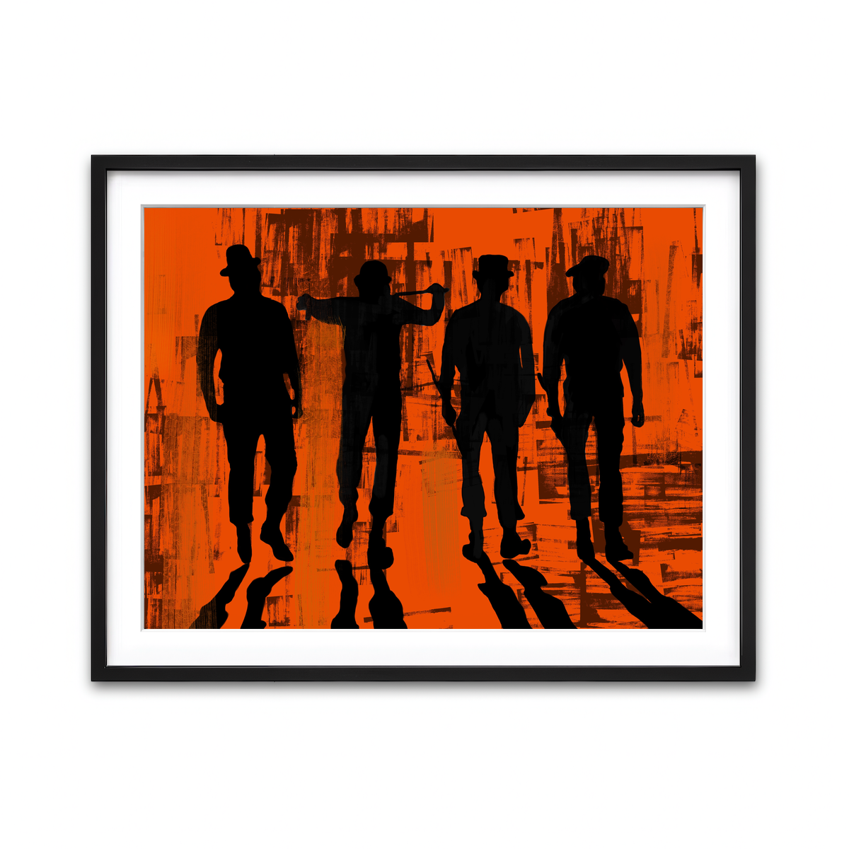 Framed Print 4x3 Black