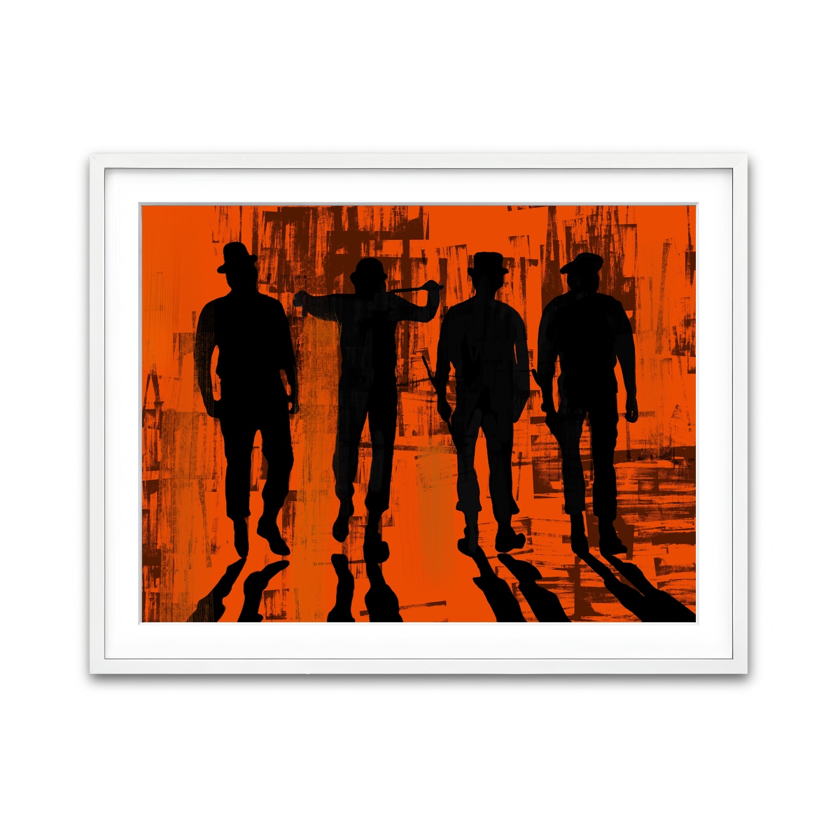 Framed Print 4x3 White