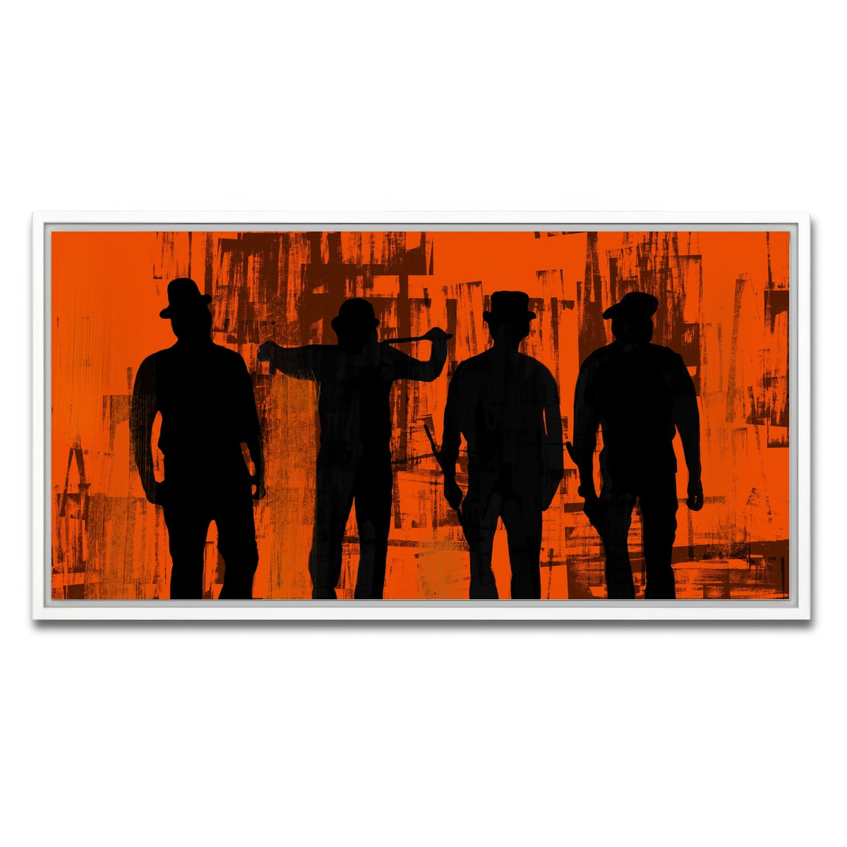 AUTO-MOCKUP WHITE | Like Clockwork | 1 Piece | White Framed Canvas | group=2x1