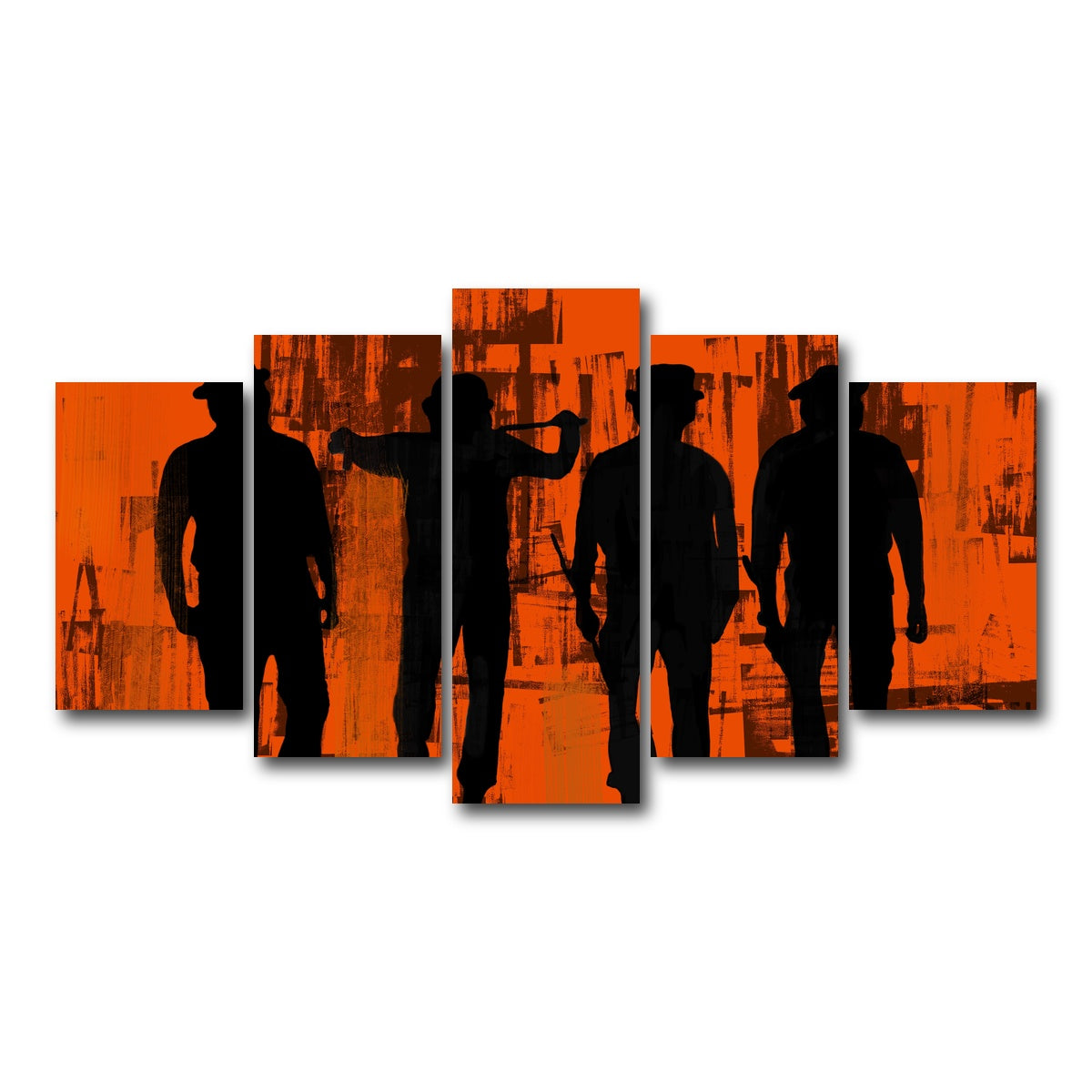 AUTO-MOCKUP WHITE | Like Clockwork | 5 Piece | Gallery Wrap Canvas | group=5_normal