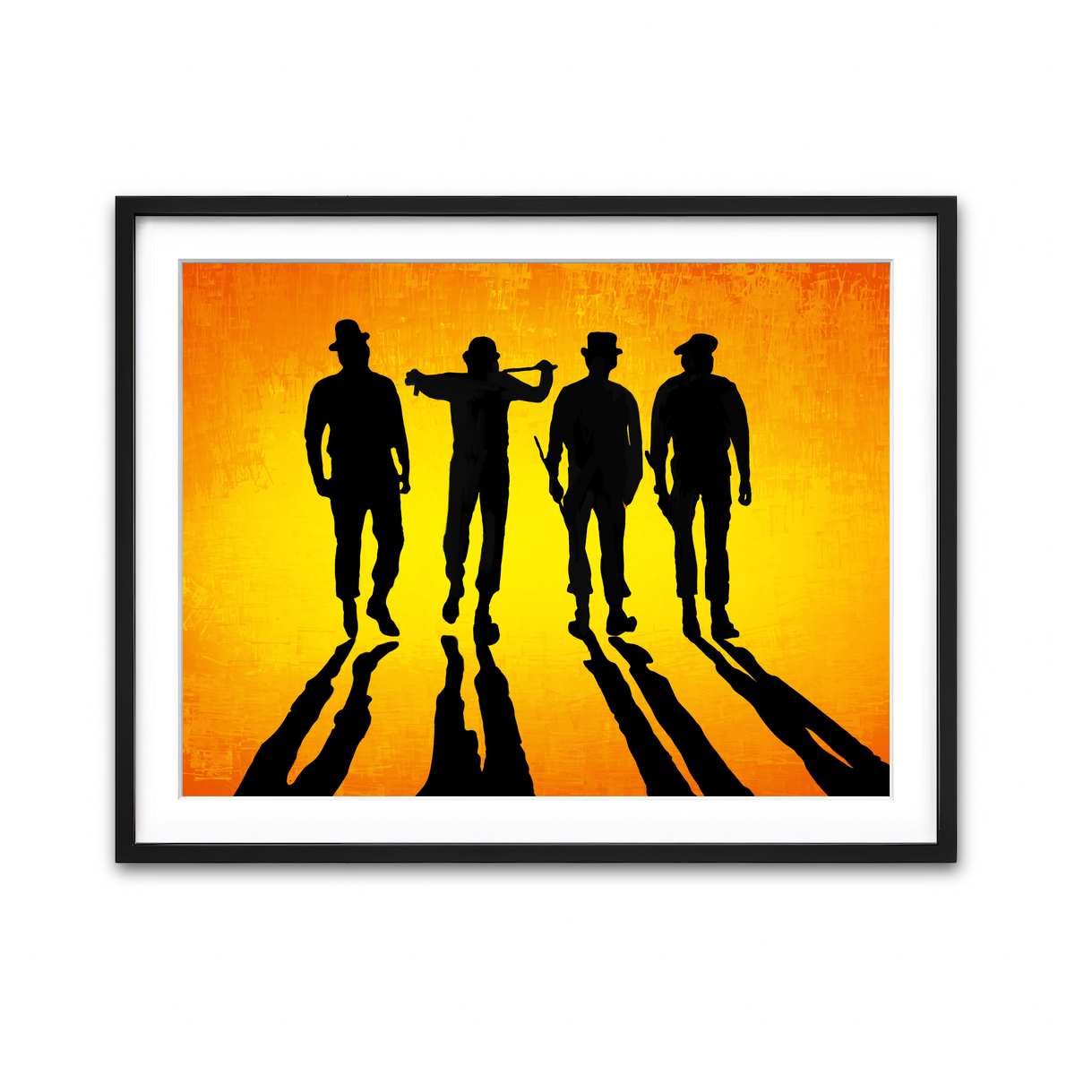 Framed Print 4x3 Black