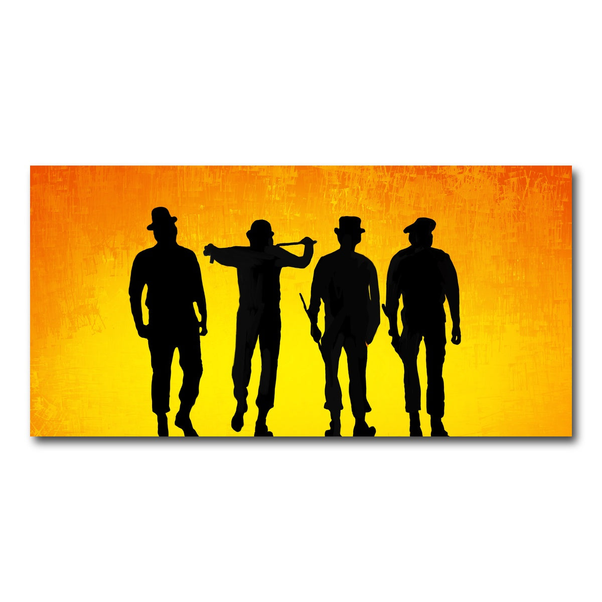 AUTO-MOCKUP WHITE | Like Clockwork canvas set | 1 Piece | Gallery Wrap Canvas | group=2x1