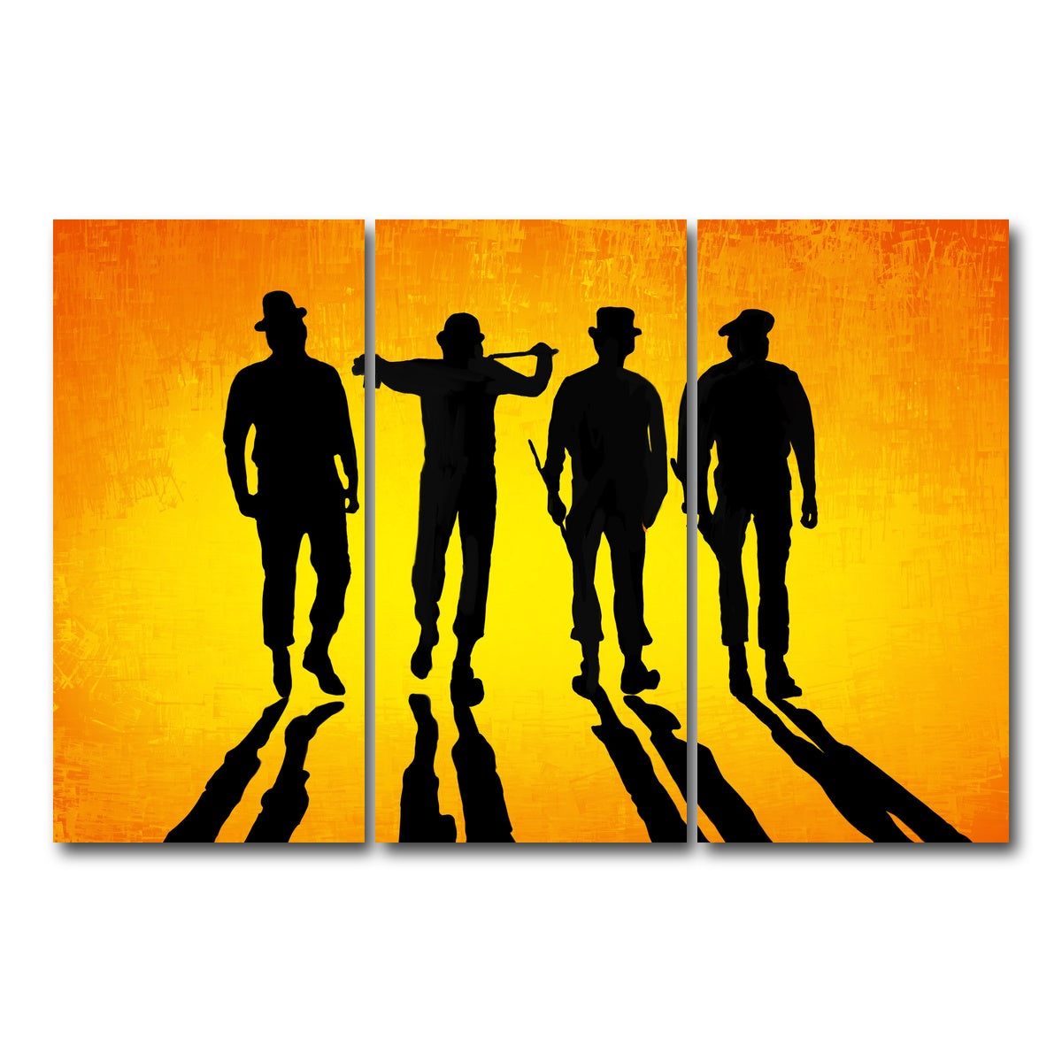 AUTO-MOCKUP WHITE | Like Clockwork canvas set | 3 Piece | Gallery Wrap Canvas | group=12x24