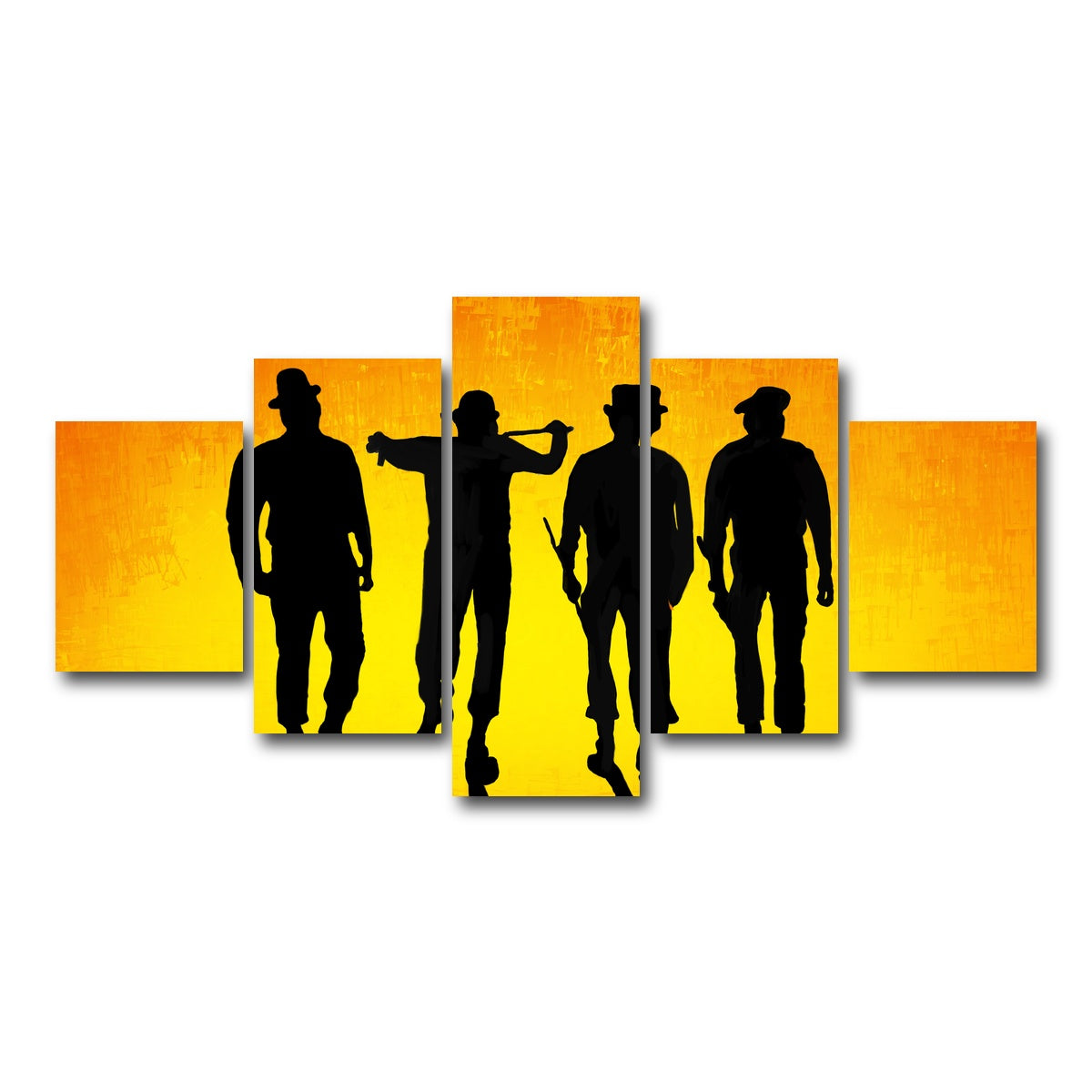 AUTO-MOCKUP WHITE | Like Clockwork canvas set | 5 Piece | Gallery Wrap Canvas | group=5_short