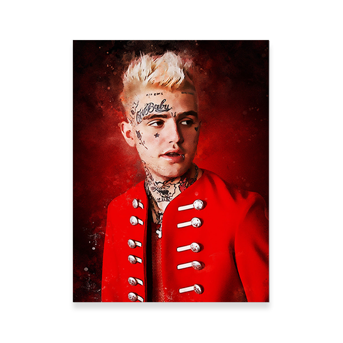 Lil Peep Painting Wall Art