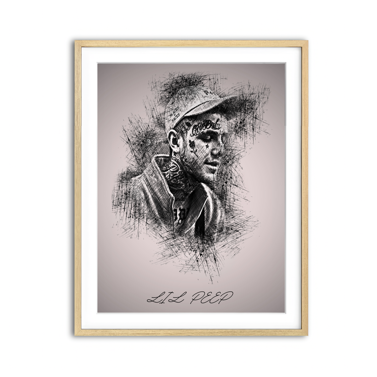 Framed Print 3x4 Natural