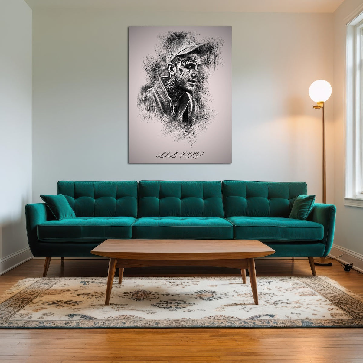 AUTO-MOCKUP ROOM | Lil Peep Sketch