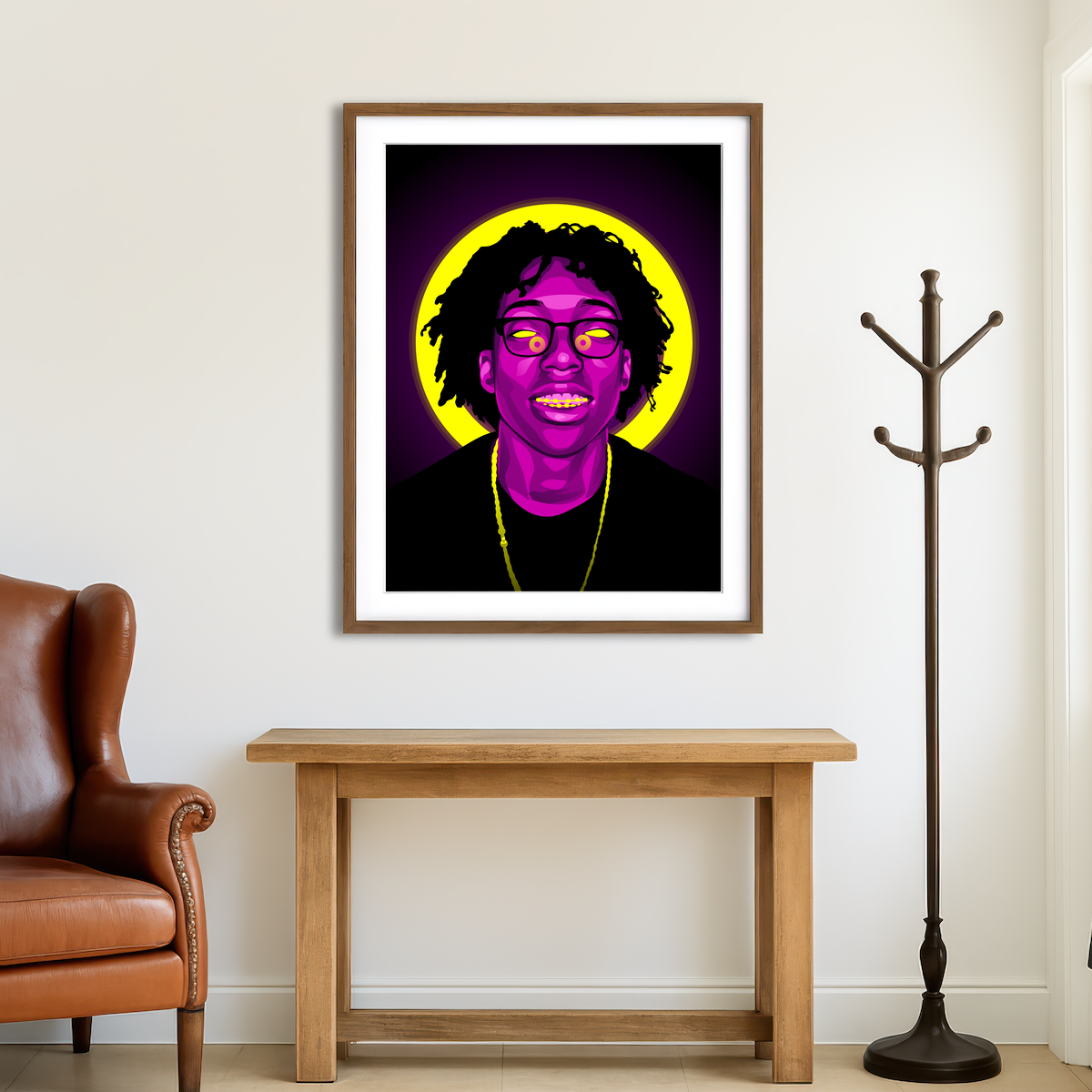 AUTO-MOCKUP ROOM | Lil Tecca Wall Art