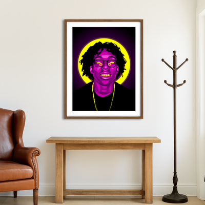 AUTO-MOCKUP ROOM | Lil Tecca Wall Art