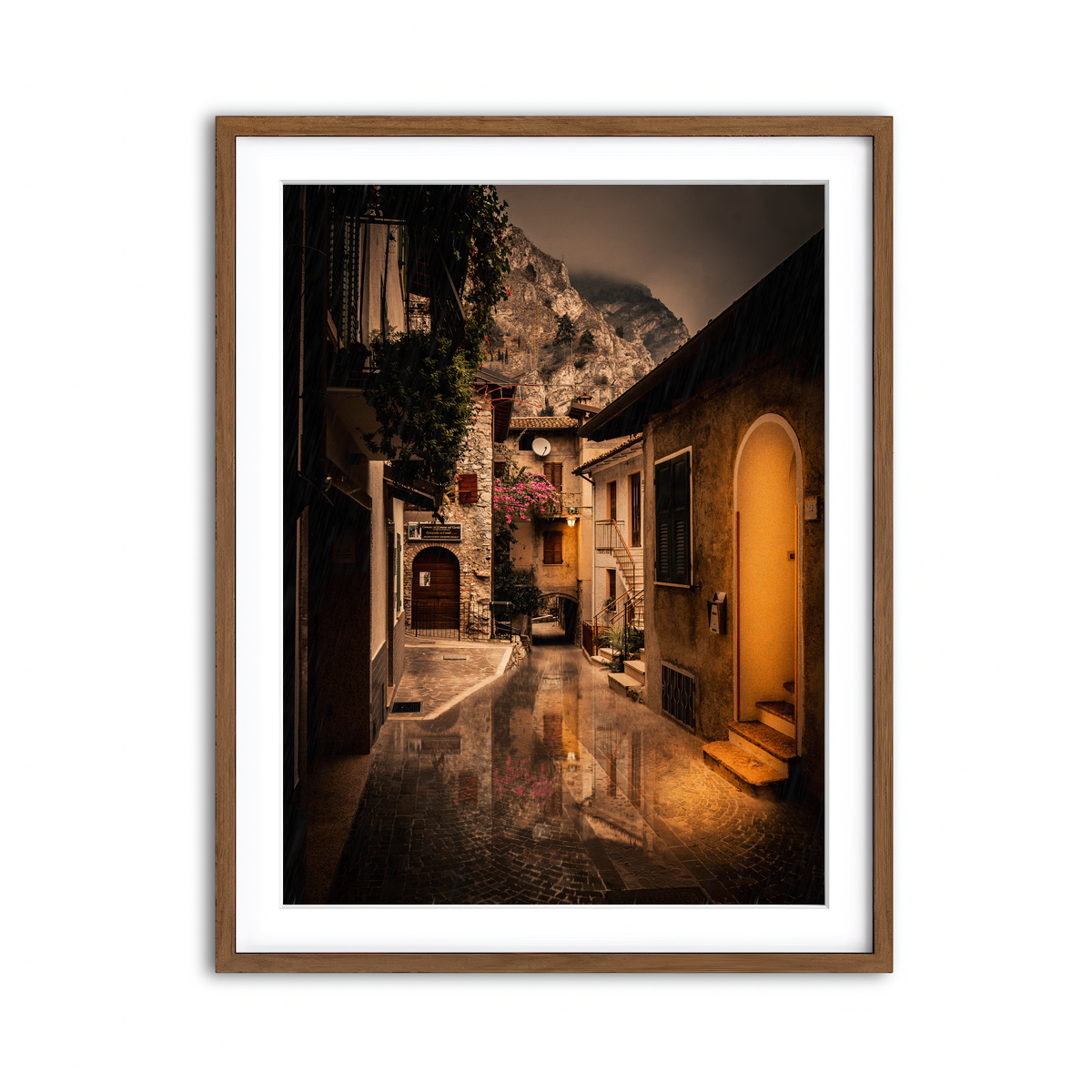 Framed Print 3x4 Walnut