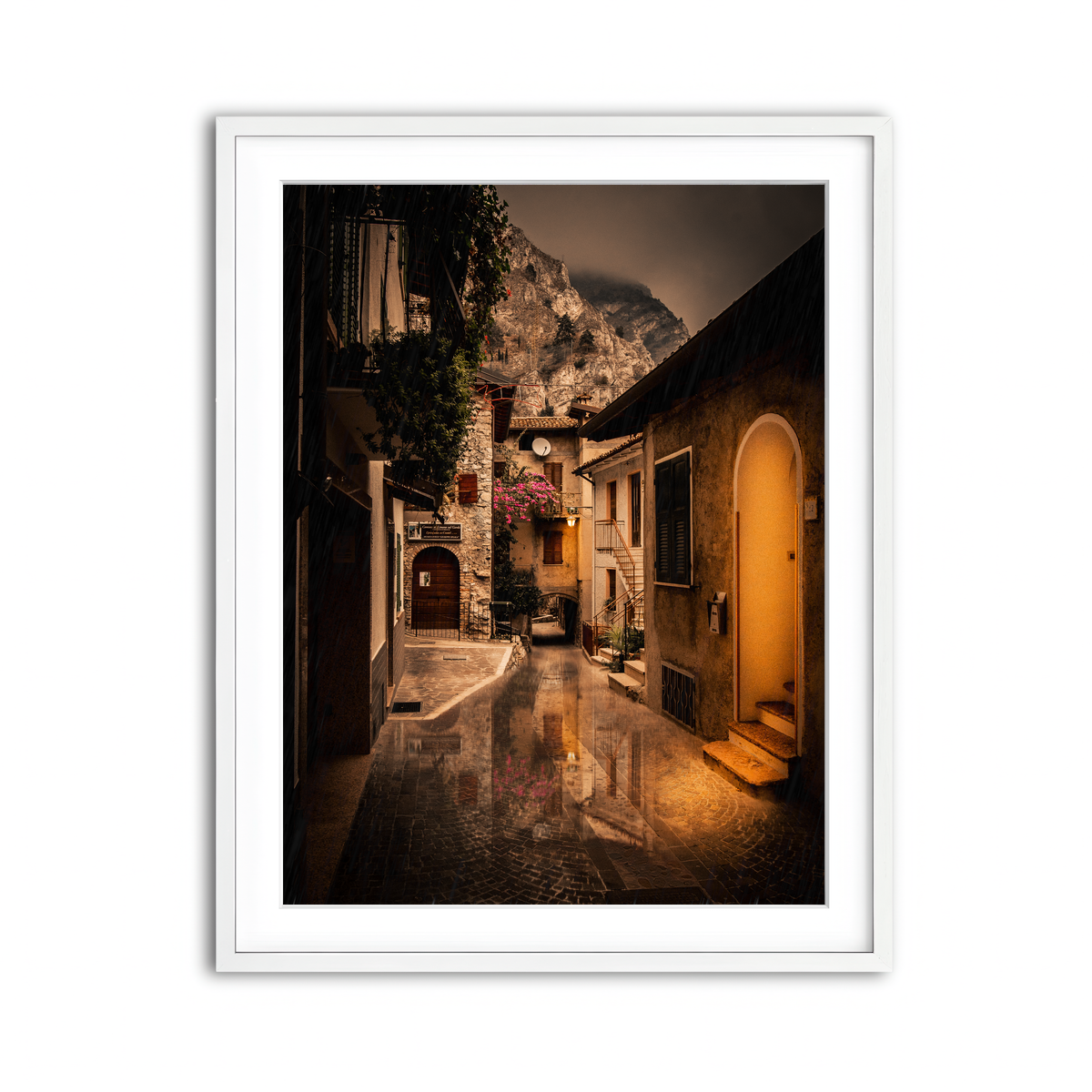 Framed Print 3x4 White