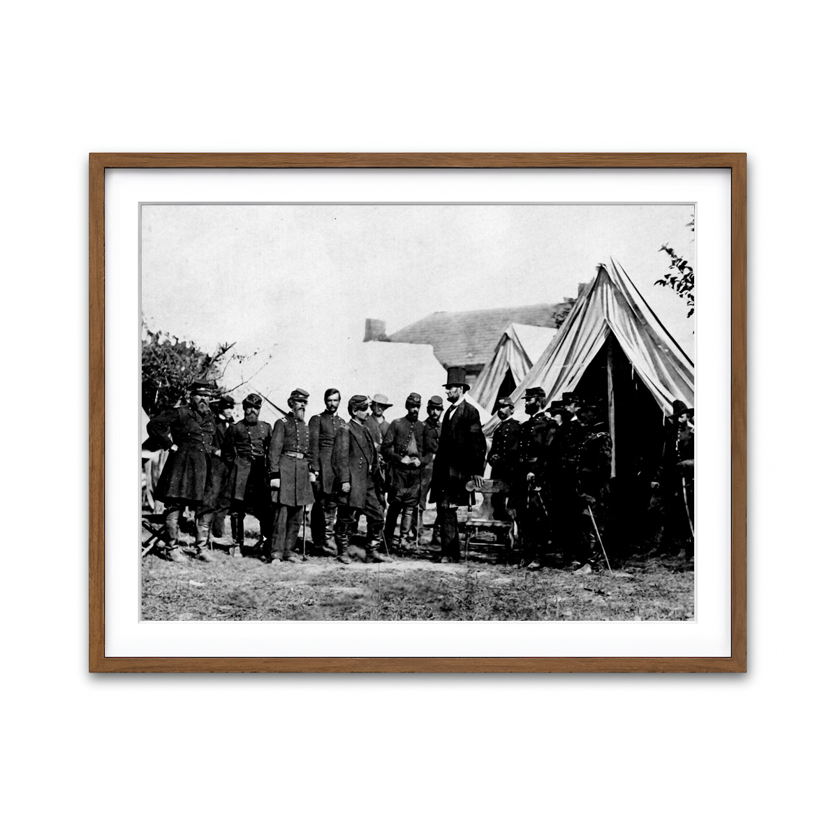 Framed Print 4x3 Walnut