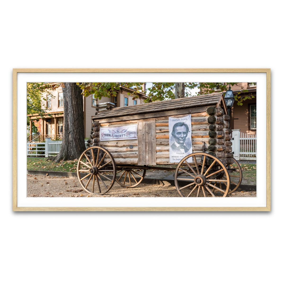 Framed Print 2x1 Natural