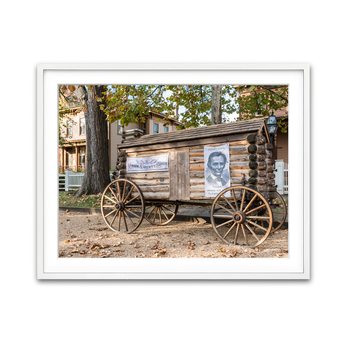 Framed Print 4x3 White