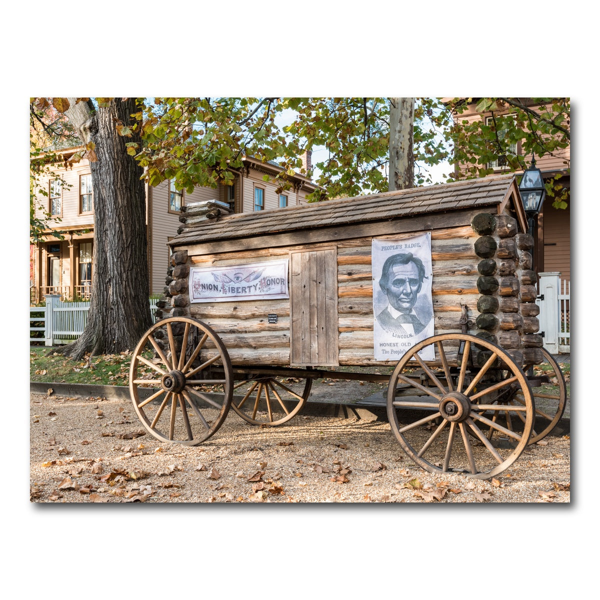 AUTO-MOCKUP WHITE | Lincoln Home National Historic Site | 1 Piece | Gallery Wrap Canvas | group=4x3