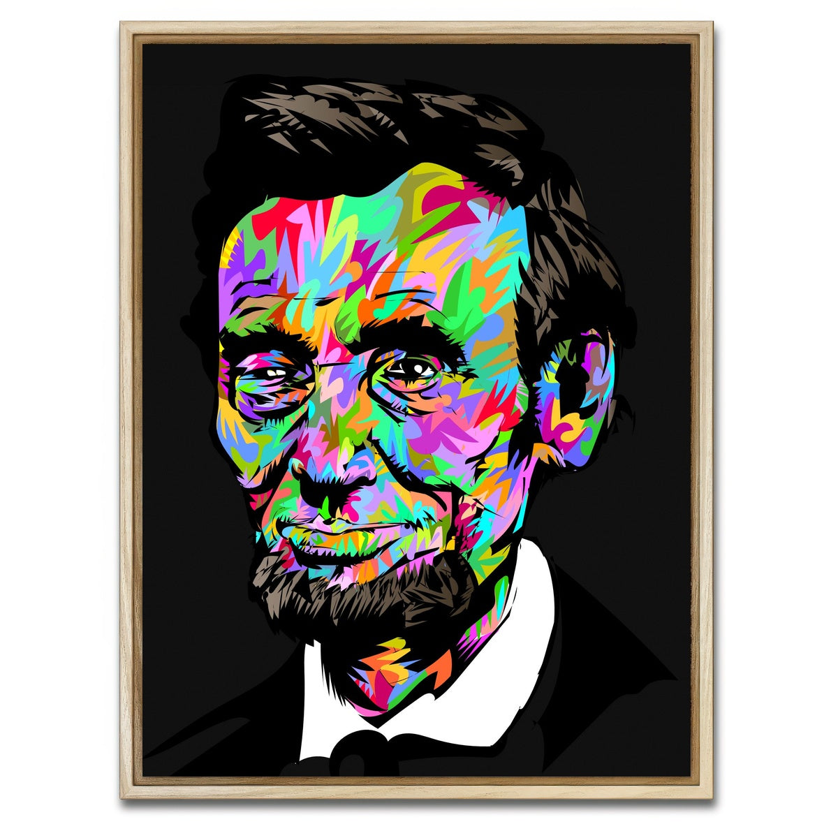 AUTO-MOCKUP WHITE | Lincoln | 1 Piece | Natural Framed Canvas | group=3x4