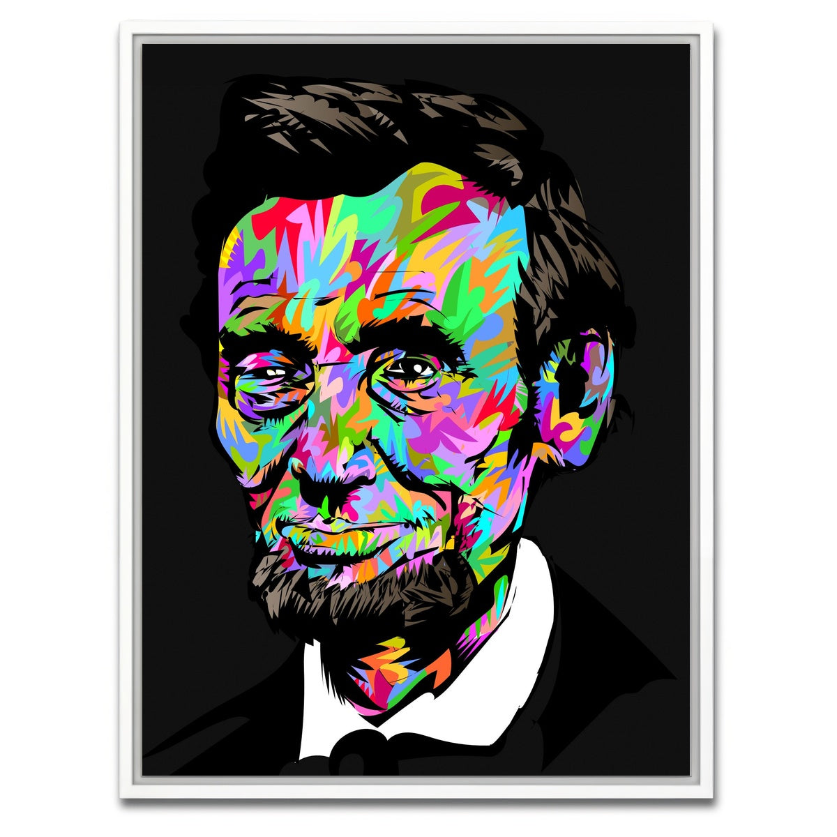 AUTO-MOCKUP WHITE | Lincoln | 1 Piece | White Framed Canvas | group=3x4