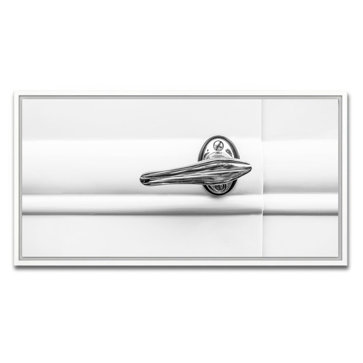 AUTO-MOCKUP WHITE | Lines | 1 Piece | White Framed Canvas | group=2x1