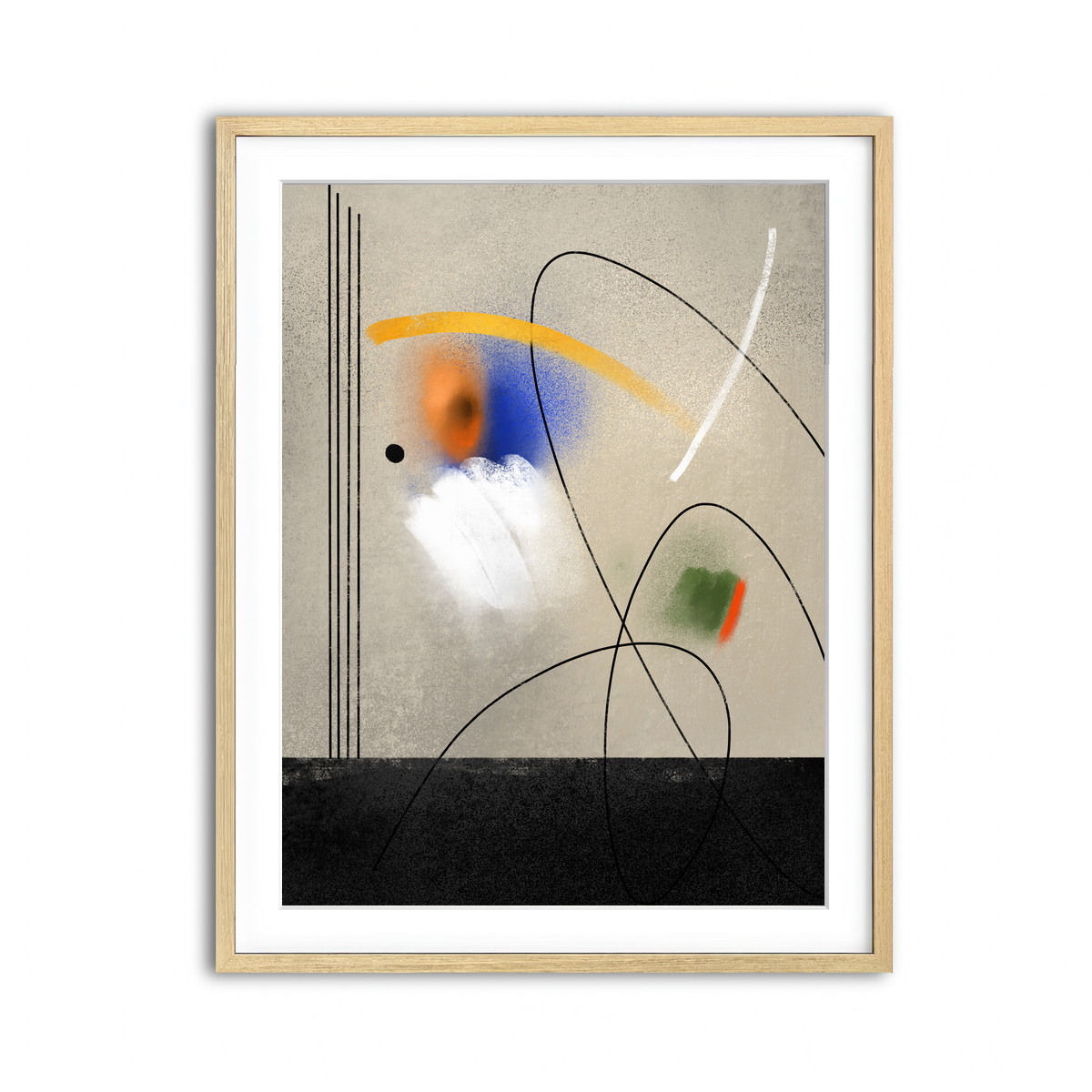Framed Print 3x4 Natural