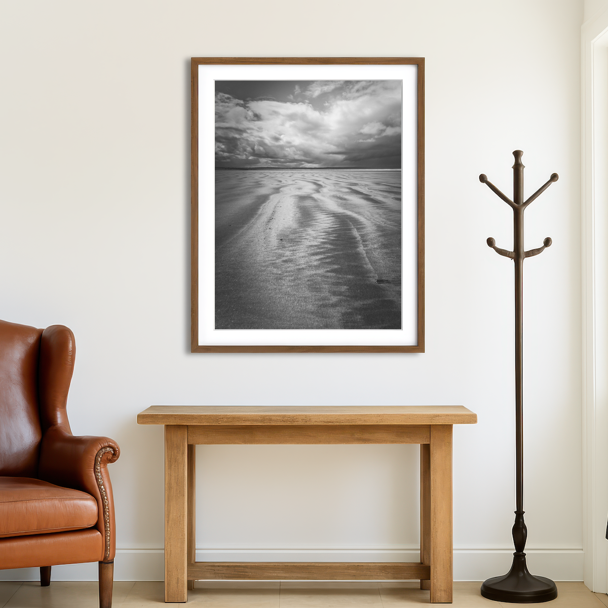 AUTO-MOCKUP ROOM | Lines in the Sand Wall Art