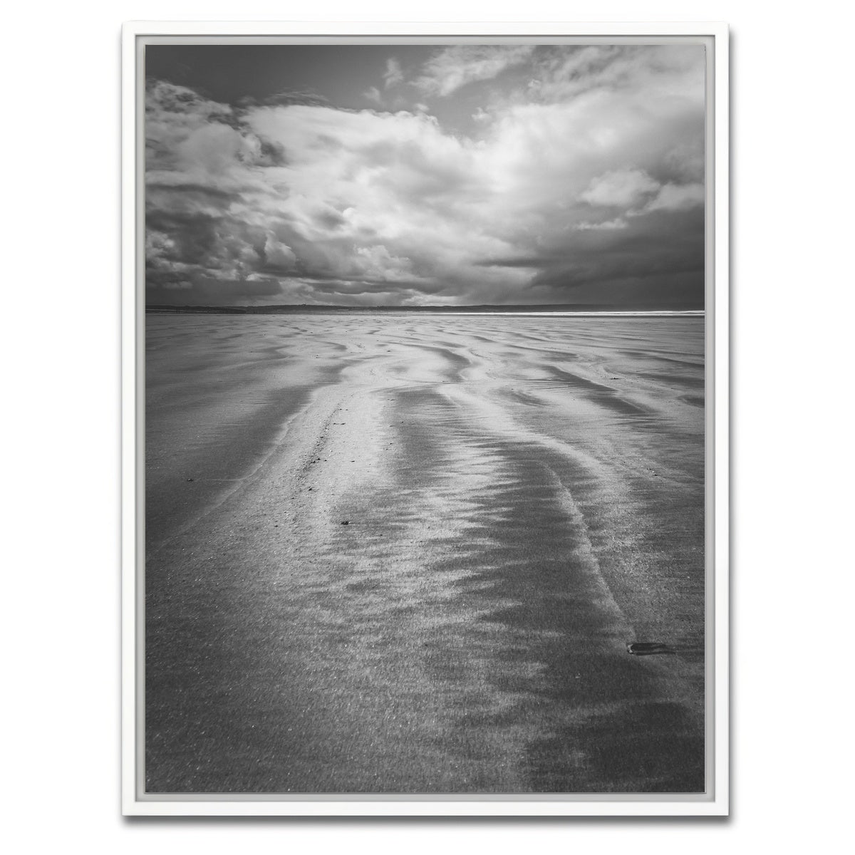AUTO-MOCKUP WHITE | Lines in the Sand | 1 Piece | White Framed Canvas | group=3x4