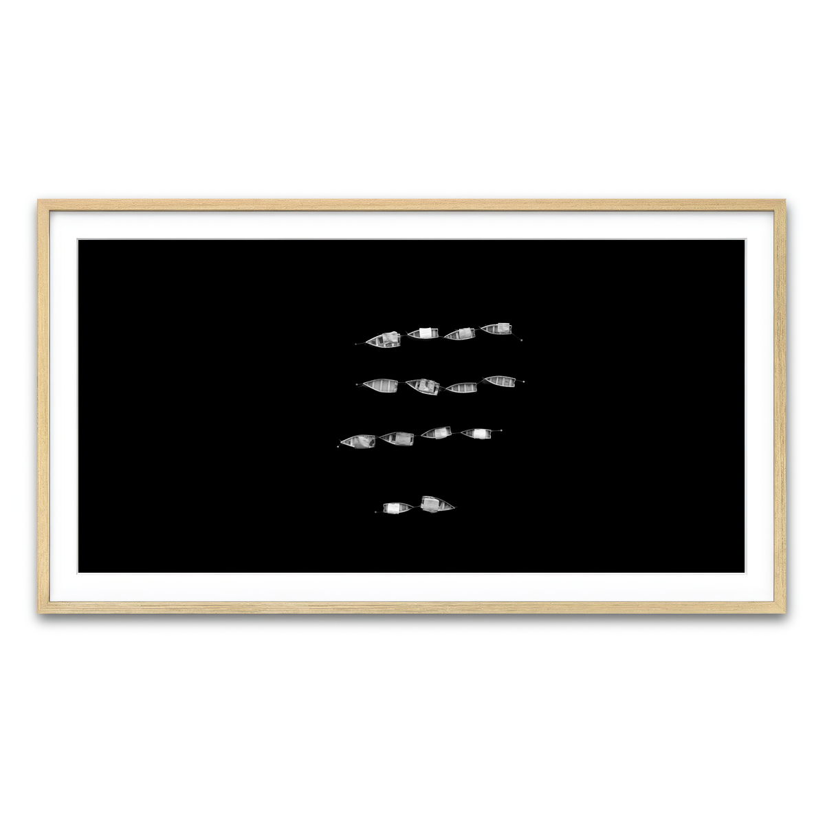 Framed Print 2x1 Natural