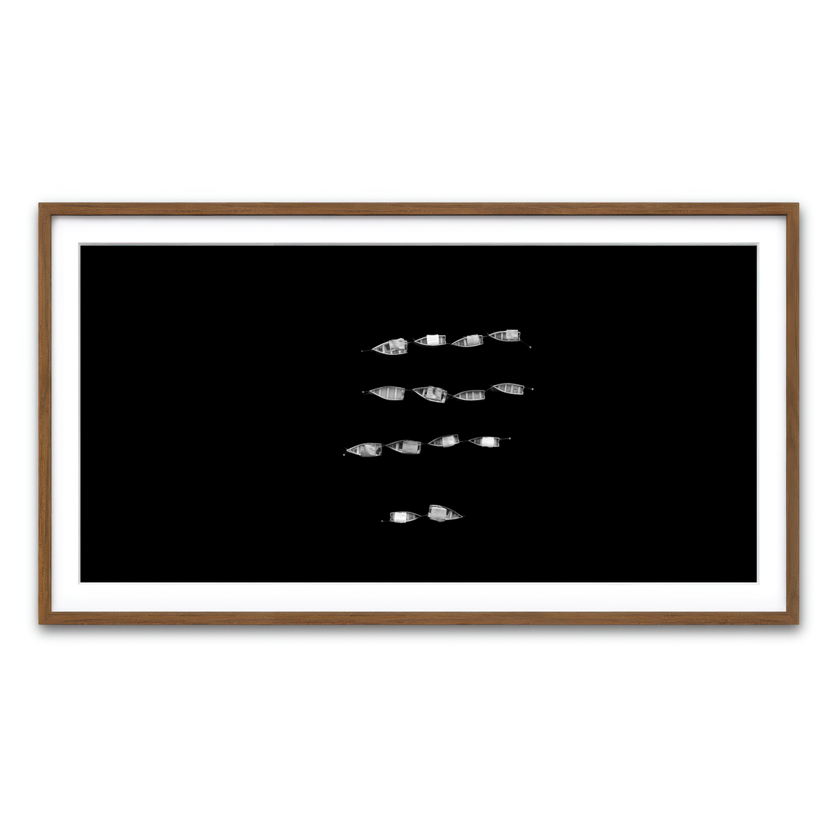 Framed Print 2x1 Walnut