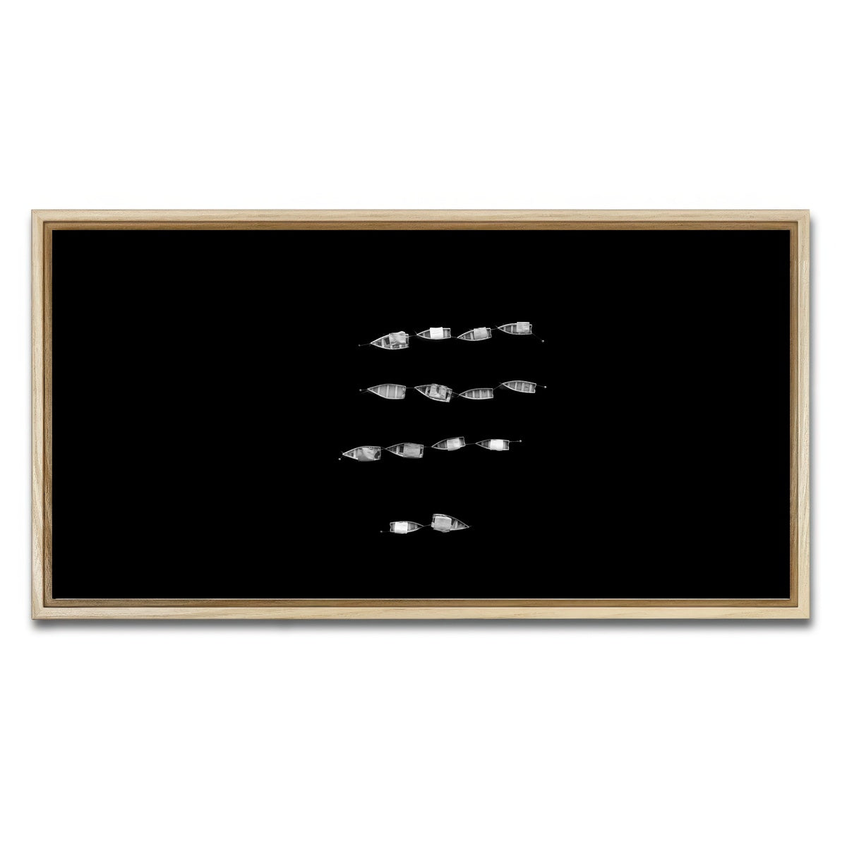 AUTO-MOCKUP WHITE | Lines of Stillness | 1 Piece | Natural Framed Canvas | group=2x1