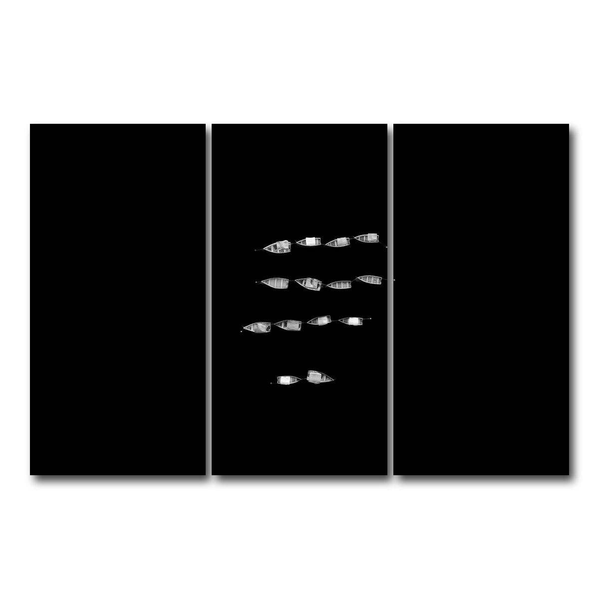 AUTO-MOCKUP WHITE | Lines of Stillness | 3 Piece | Gallery Wrap Canvas | group=12x24