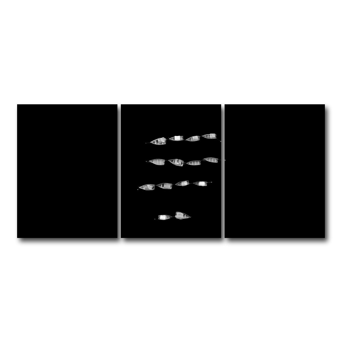 AUTO-MOCKUP WHITE | Lines of Stillness | 3 Piece | Gallery Wrap Canvas | group=18x24