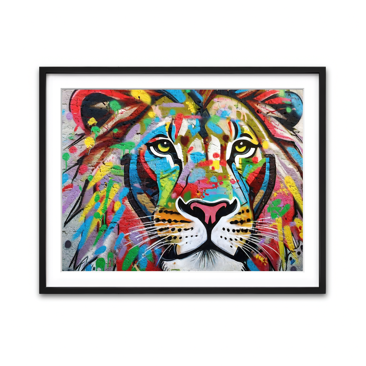 Framed Print 4x3 Black