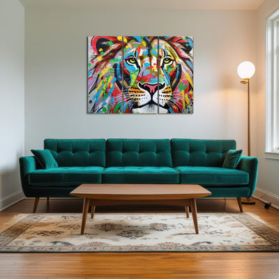 AUTO-MOCKUP ROOM | Lion Graffiti