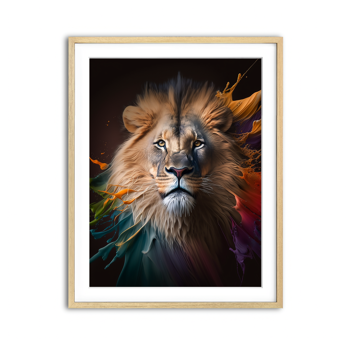 Framed Print 3x4 Natural